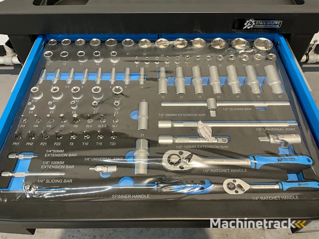 Stahlgruppe Gereedschapswagen 7 lades