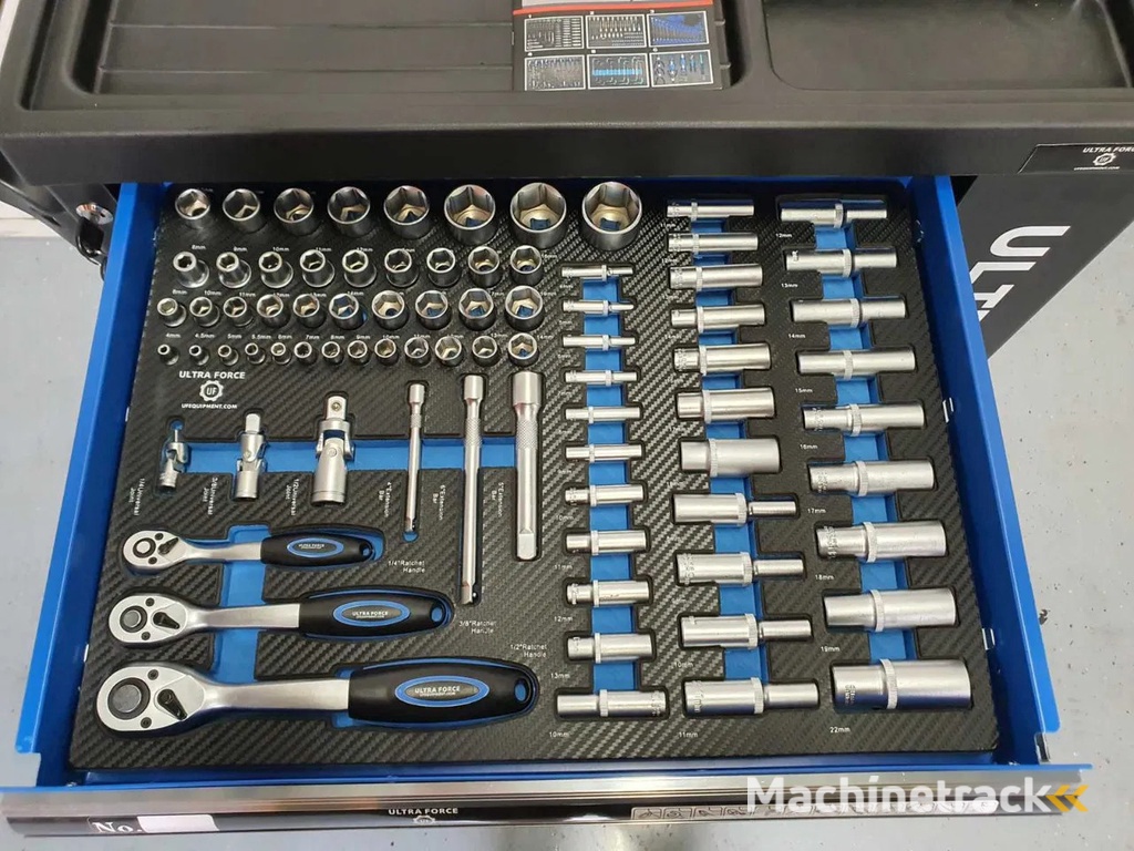 Ultra Force Equipment Gereedschapswagen 260-delig