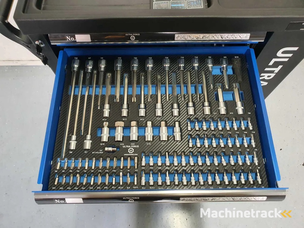 Ultra Force Equipment Gereedschapswagen 260-delig