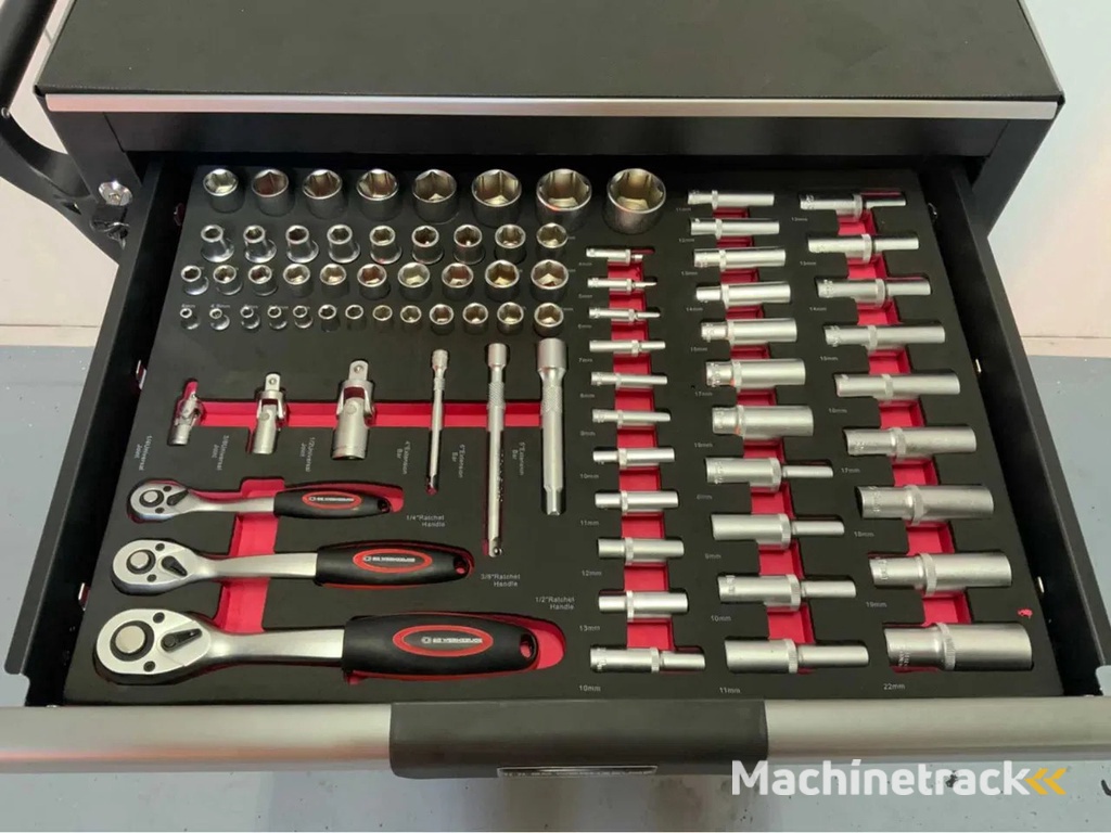 SG Werkzeuge Gereedschapswagen 266-delig