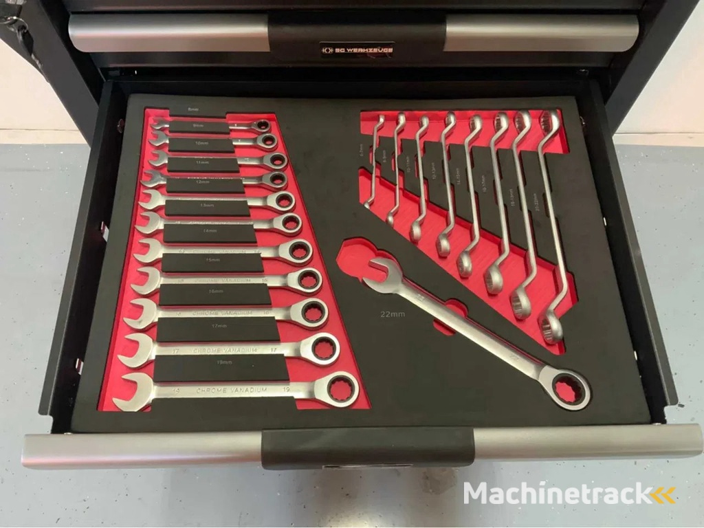 SG Werkzeuge Gereedschapswagen 266-delig