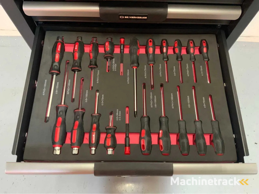 SG Werkzeuge Gereedschapswagen 266-delig