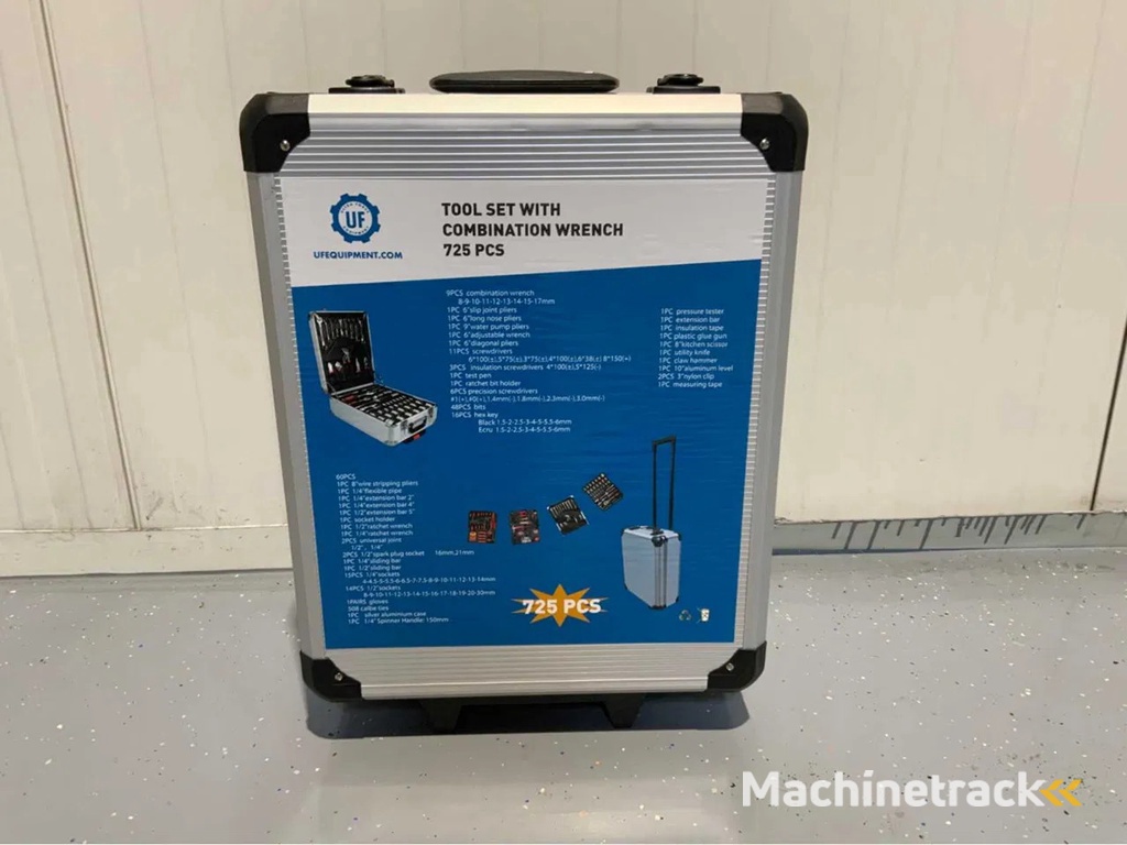 Ultra Force Equipment Gereedschapstrolley incl 725 pcs