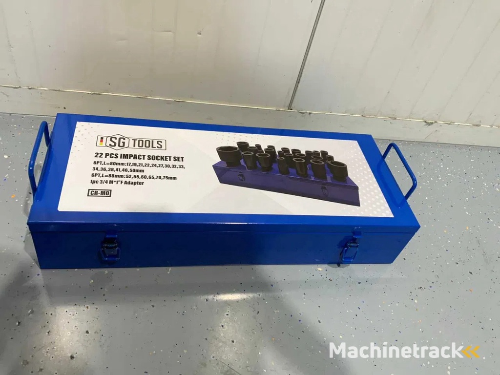 SG Tools CR-MO 22 psc impact doppenset