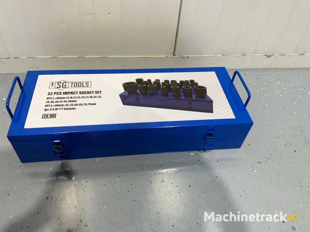 SG Tools CR-MO 22 psc impact doppenset