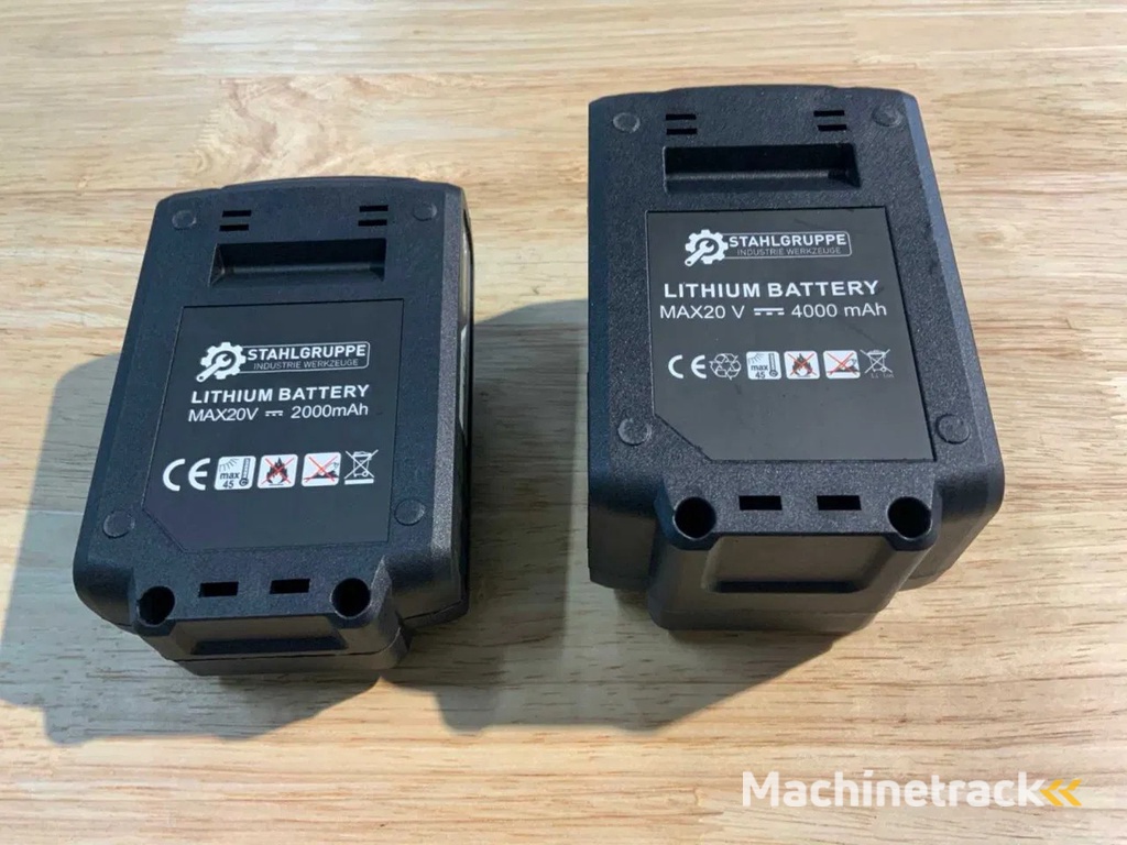 Stahlgruppe Powertool Set, 4 st elektrisch gereedschap