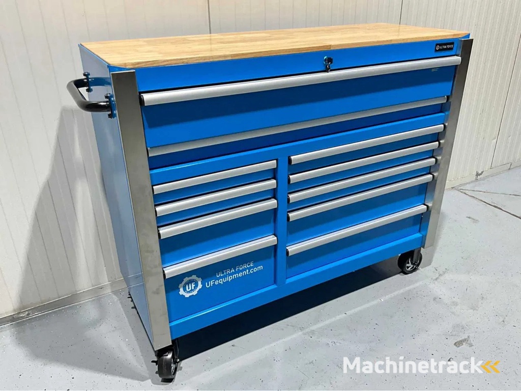 Ultra Force Equipment Gereedschapswagen 11 laden, 386 pcs gereedschap, softclose