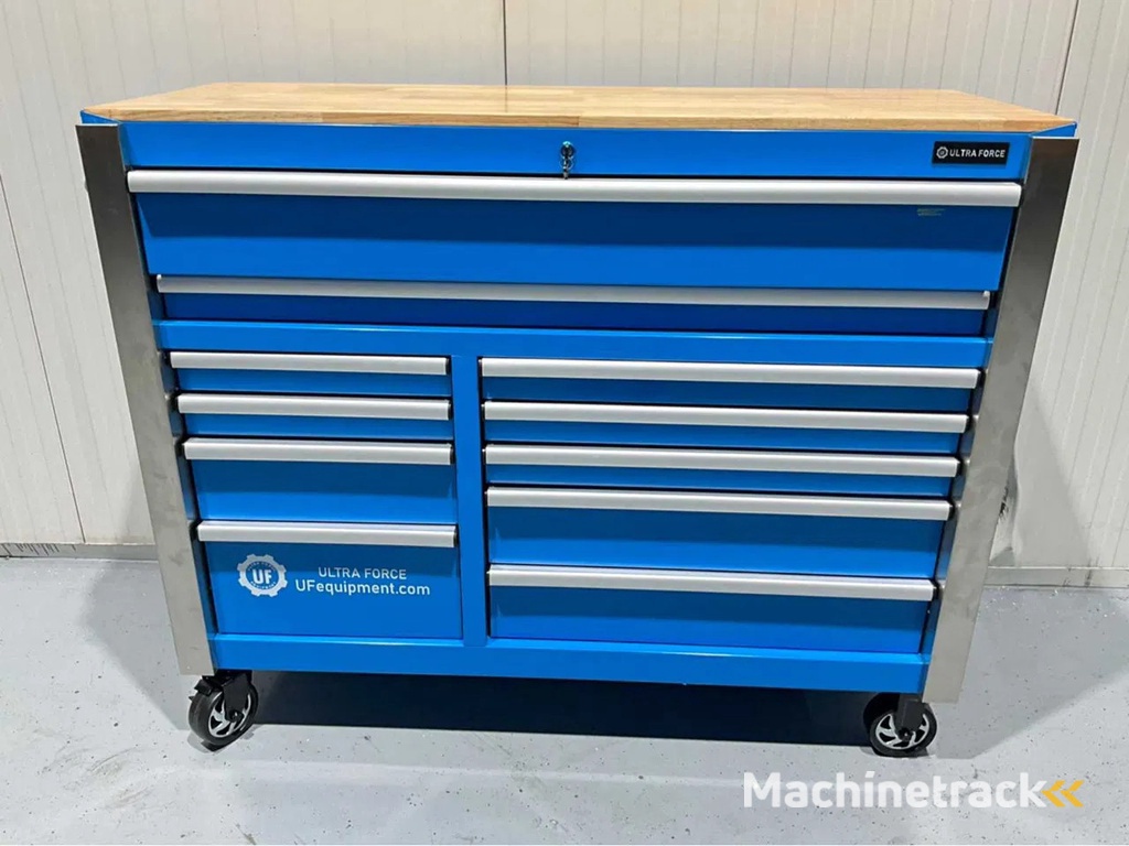 Ultra Force Equipment Gereedschapswagen 11 laden, 386 pcs gereedschap, softclose