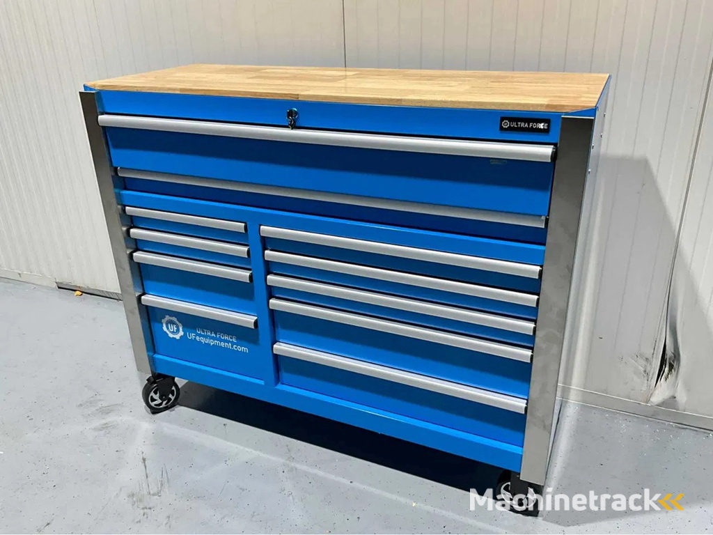 Ultra Force Equipment Gereedschapswagen 11 laden, 386 pcs gereedschap, softclose