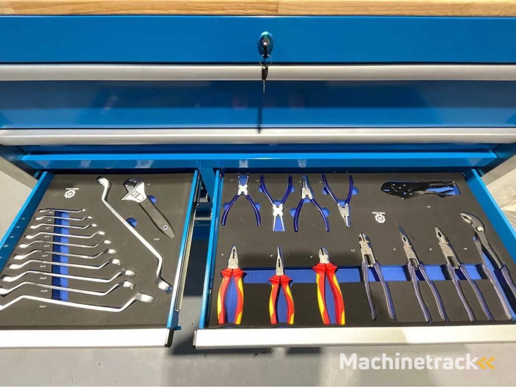 Ultra Force Equipment Gereedschapswagen 11 laden, 386 pcs gereedschap, softclose