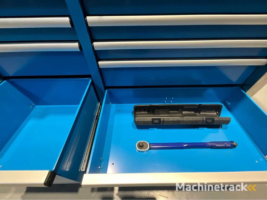 Ultra Force Equipment Gereedschapswagen 11 laden, 386 pcs gereedschap, softclose