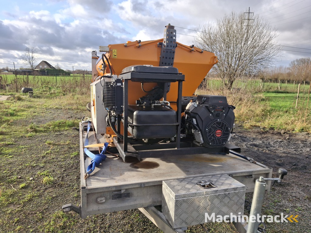 Spraypatcher / enrobe projete