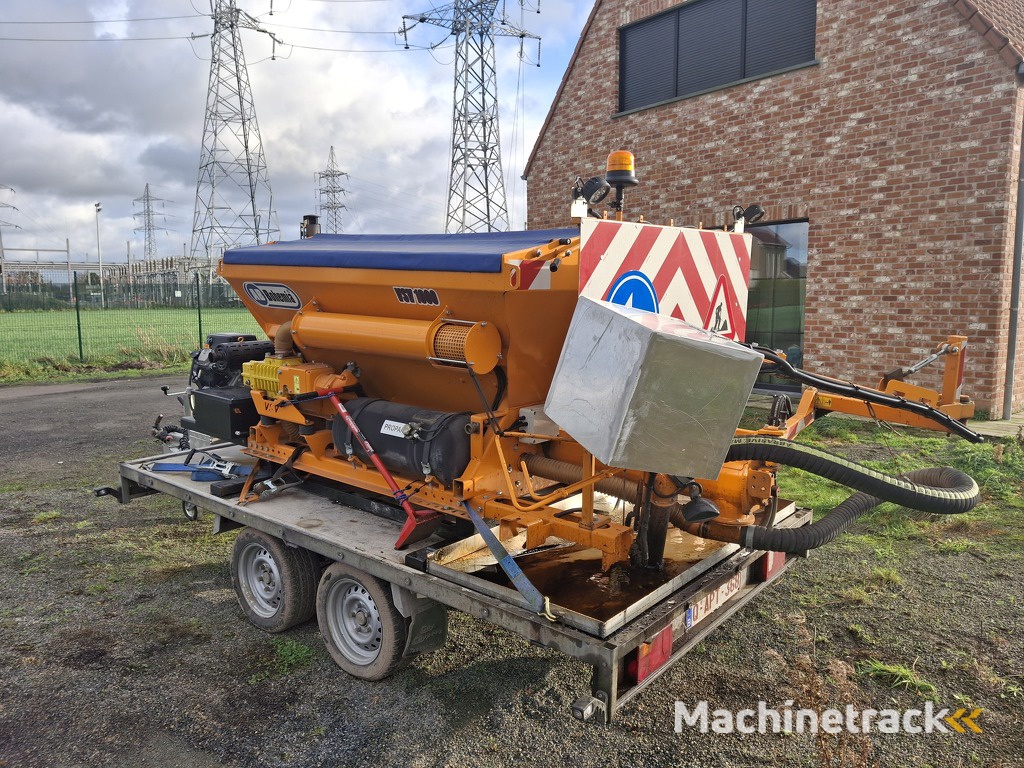 Spraypatcher / enrobe projete