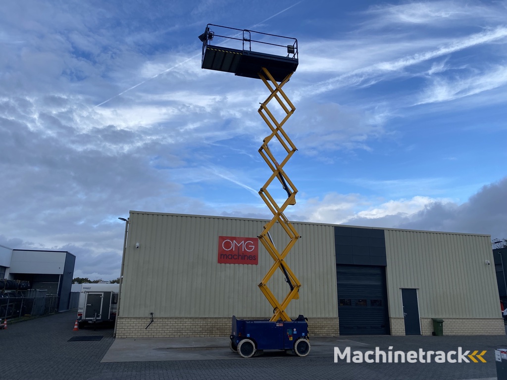 2008 Iteco IT12151, Schaar hoogwerker, 14 meter