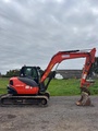Minituur van Kubota KX080-4a
