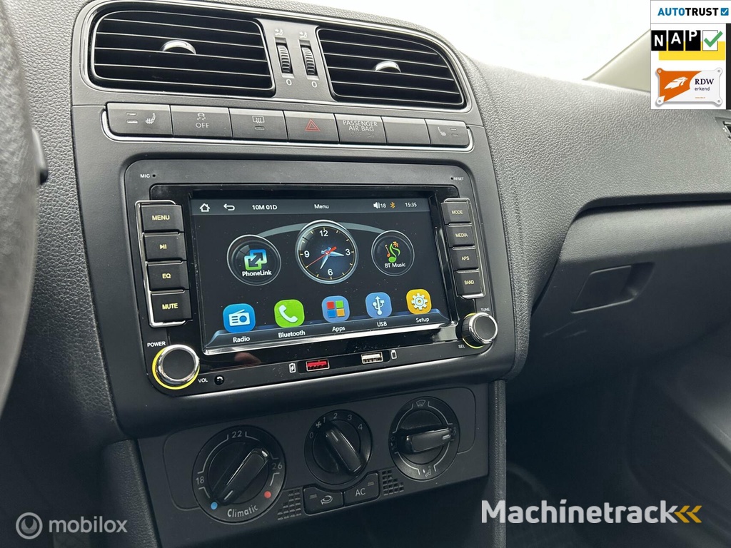 Volkswagen Polo 1.2-12V Comfortline/APK/AIRCO/CARPLAY/