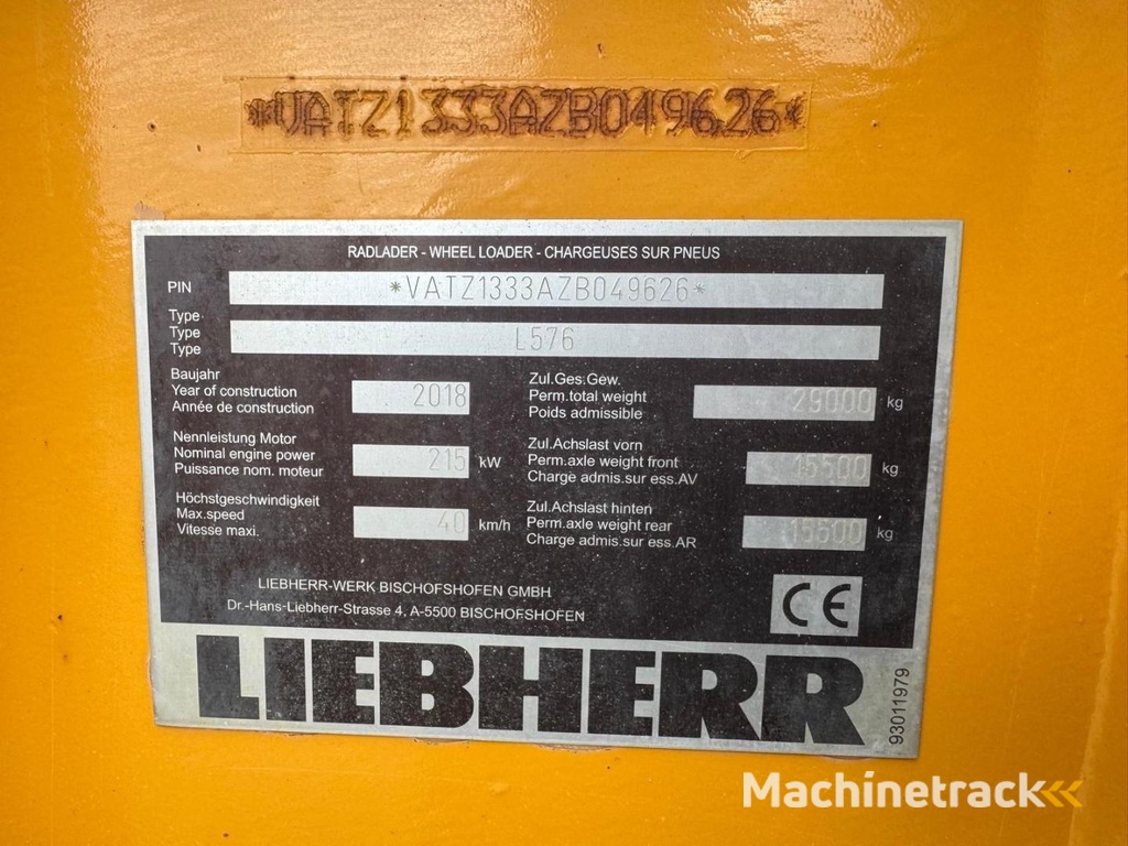 Liebherr L576 WW1205