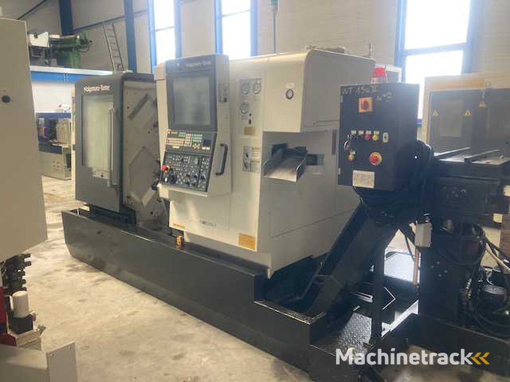 NAKAMURA-TOME WT150 II dubbele spindel CNC-draaibank met dubbele spil