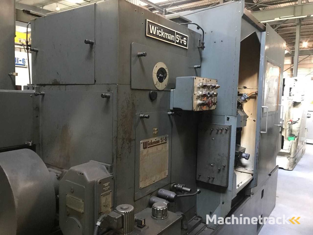 WICKMAN 5"5/8 x 6 Automatische Mehrspindel-Drehmaschine