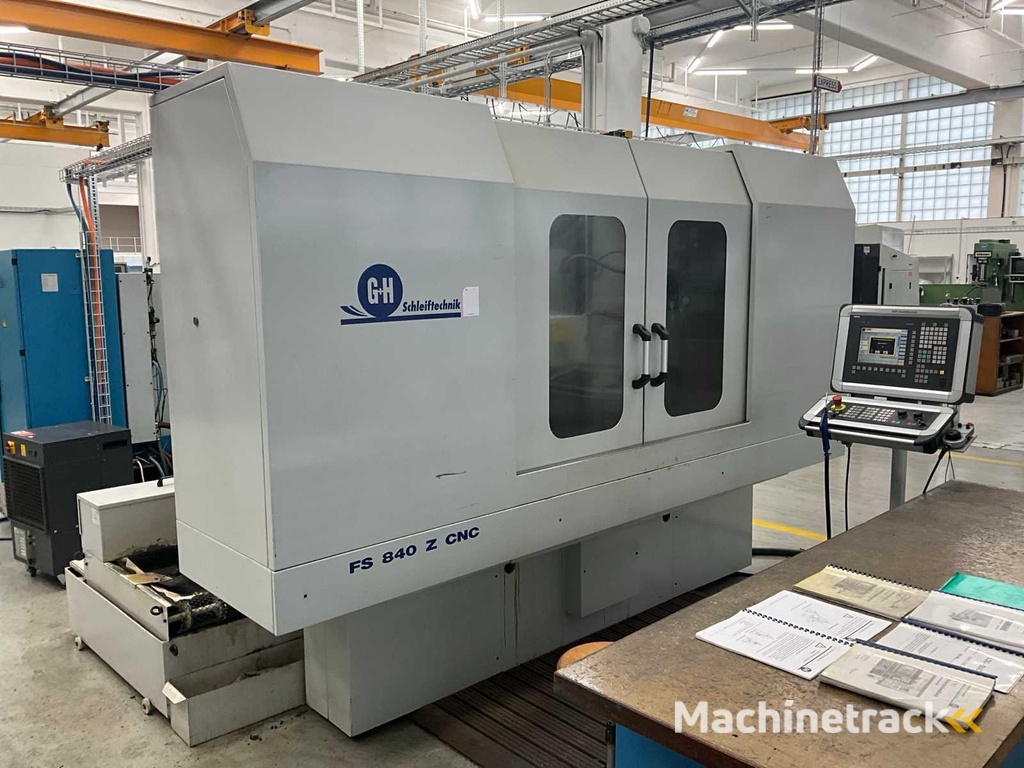 2008 G+H Schleiftechnik FS840 Z CNC Präzisions-Flachschleifen