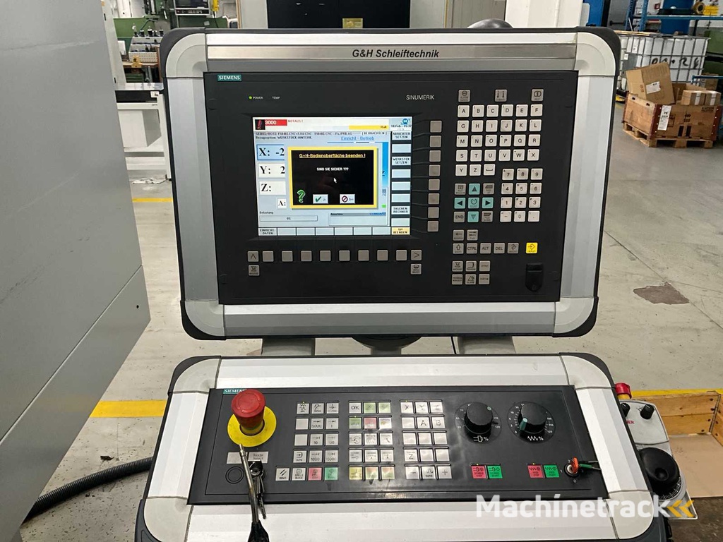 2008 G+H Schleiftechnik FS840 Z CNC Präzisions-Flachschleifen