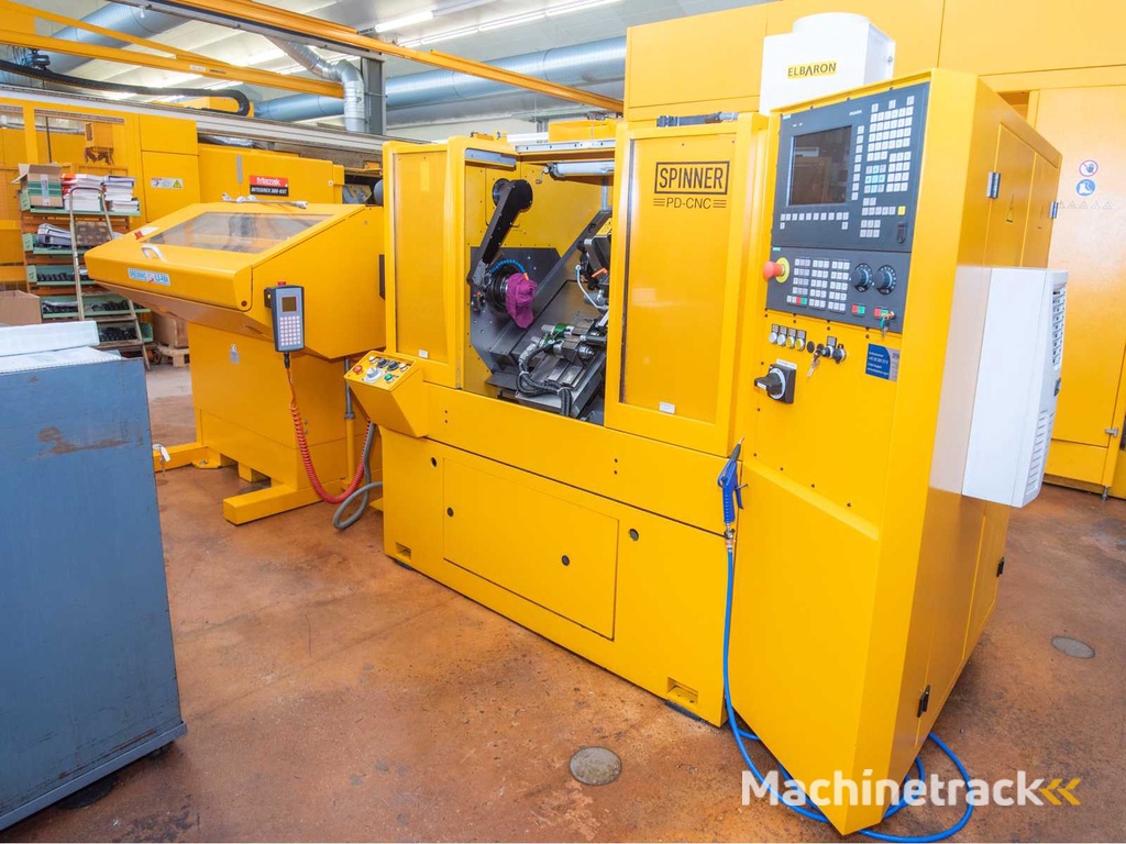 (C-1006) 2019 Spinner PD 42-S-V4 CNC lathe