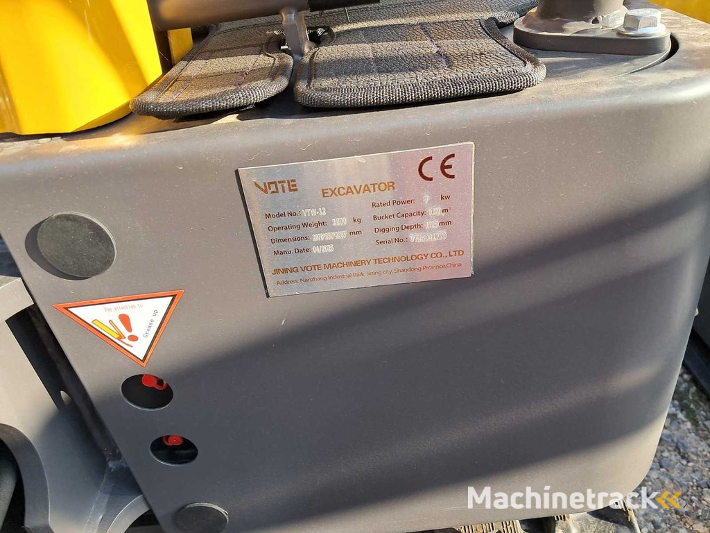 VOTE - VTW-12 - Mini-Excavator - 2025