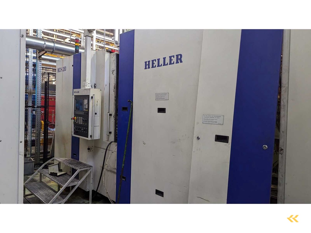 HELLER - MCH280 - CNC Horizontal Machining Center - 2008