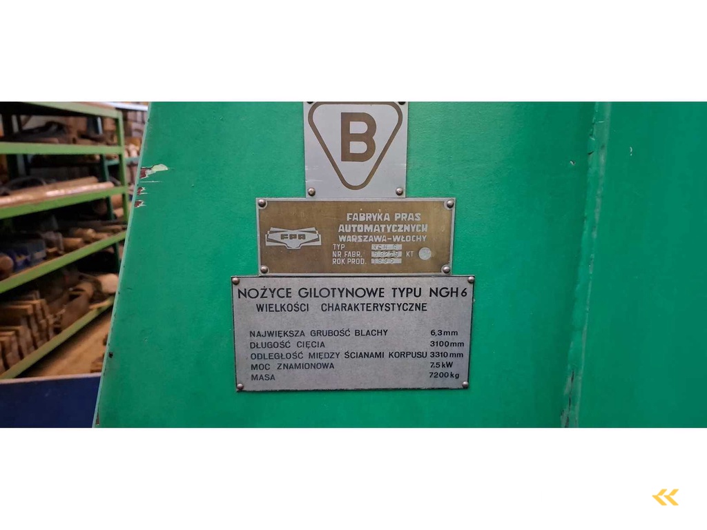 PLASOMAT - NGH 6 - Tafelschere - 1995