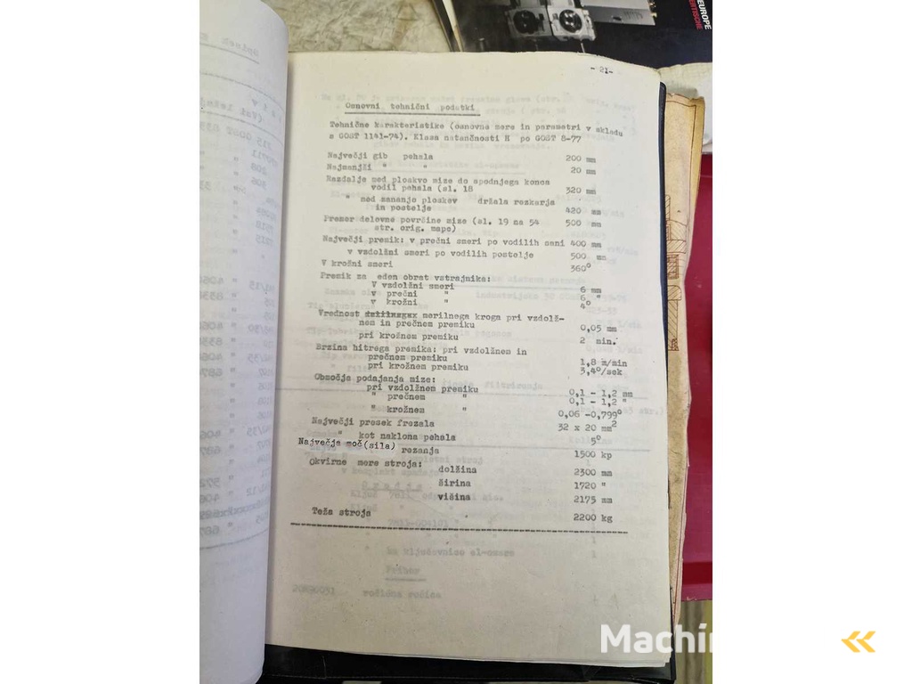 STANKOIMPORT 74A420M Slotting machine