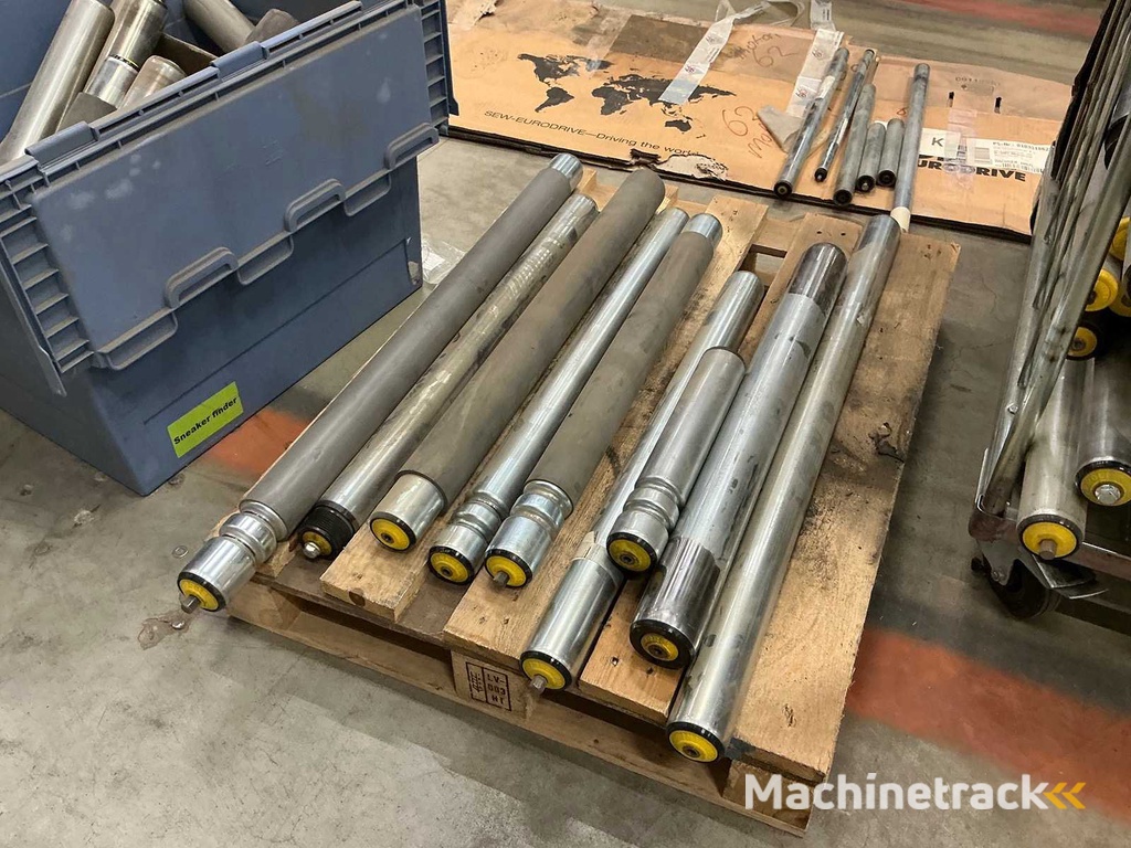 Interroll - Charge verschiedener Transportrollen ca. 120 Stück