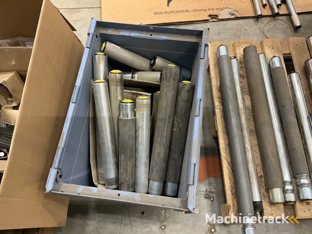 Interroll - Charge verschiedener Transportrollen ca. 120 Stück