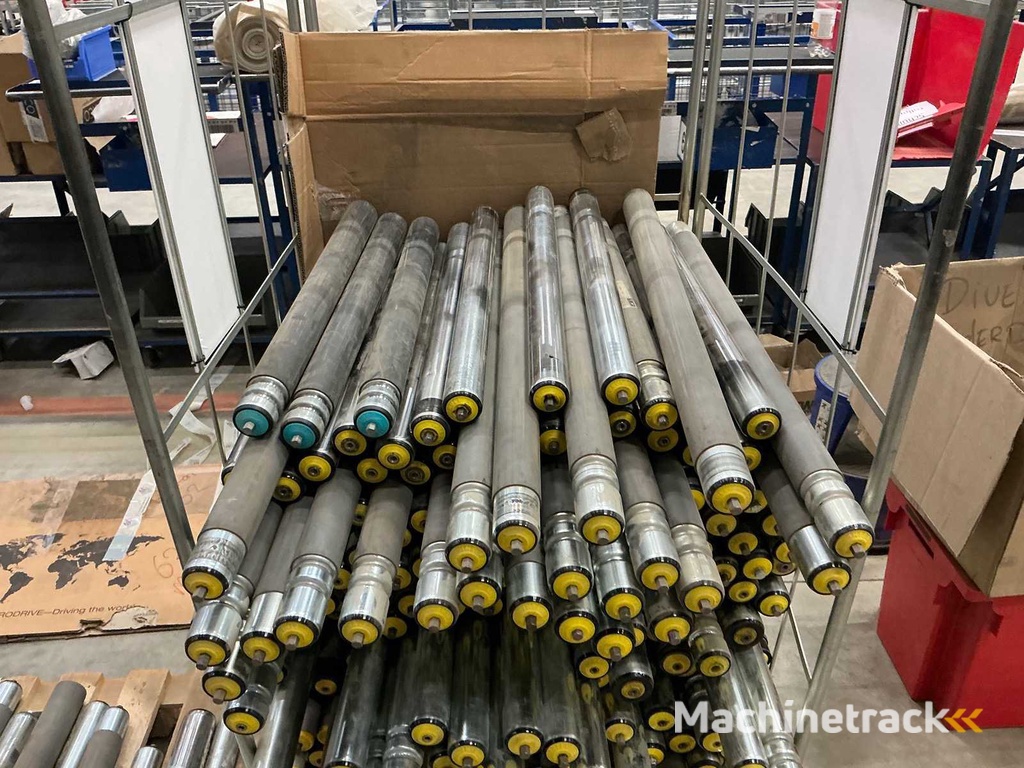 Interroll - Charge verschiedener Transportrollen ca. 120 Stück