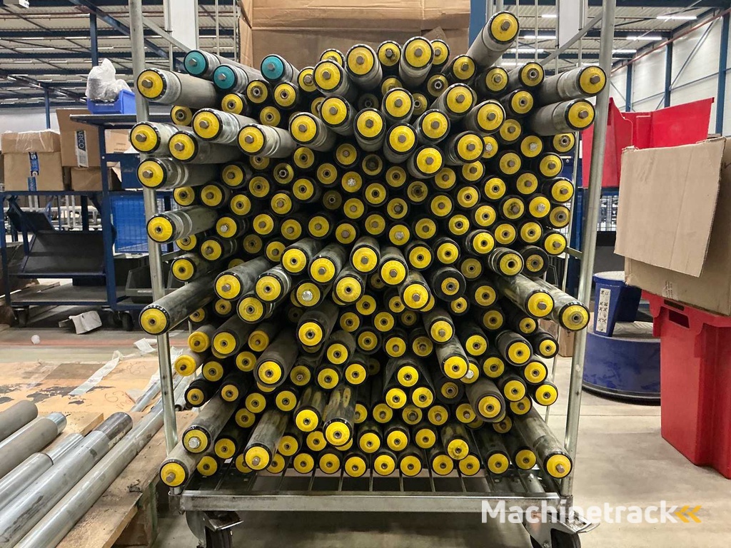 Interroll - Charge verschiedener Transportrollen ca. 120 Stück