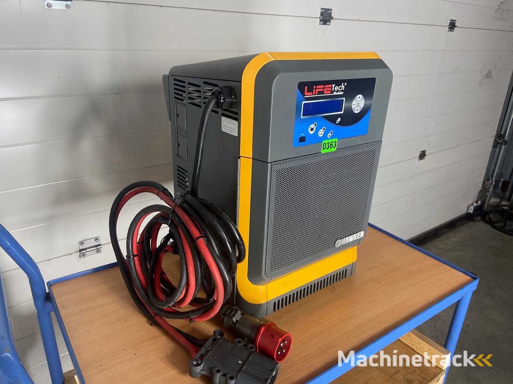 2020 Hawker LifeTech 48V 82A Automatic Forklift Charger loader