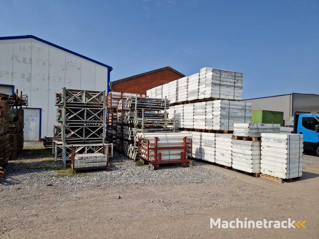 Meva MD Deckenschalung – Komplettsystem 294,7 m² – inkl. Stützen, Träger, Ausgleiche & Fallköpfe – geprüft & einsatzbereit – 27,35 t Gesamtgewicht