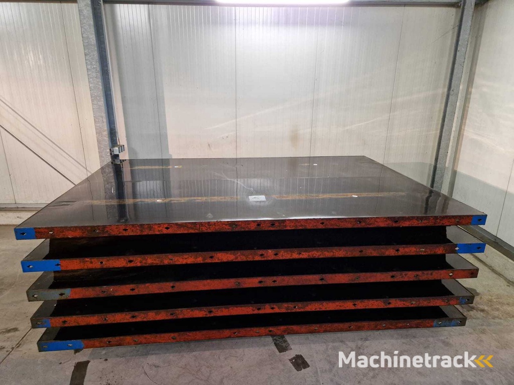 Paschal GE Schalungselemente 300×200 cm – 6 Stück pro Paket – Großflächenelemente aus Stahl – gereinigt & einsatzbereit