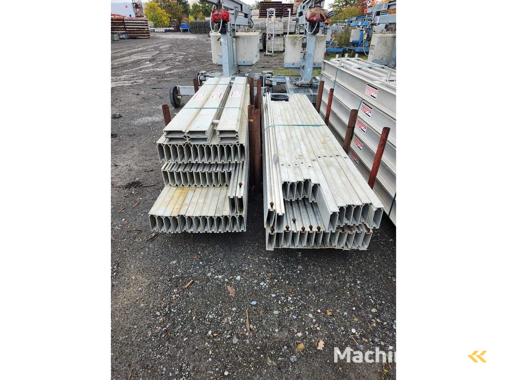 miniMAX Schalungssystem – Komplettposten Träger & Zubehör – Doppelträger & Einschubträger – 100x Kemmstücke – Bau & Schalungstechnik