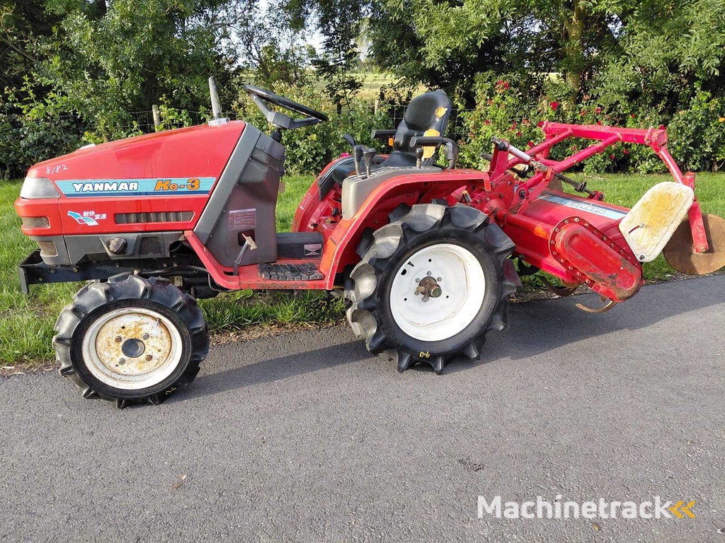 Yanmar - KE-3 - Mini Tractor met frees Yanmar RSZ 1201