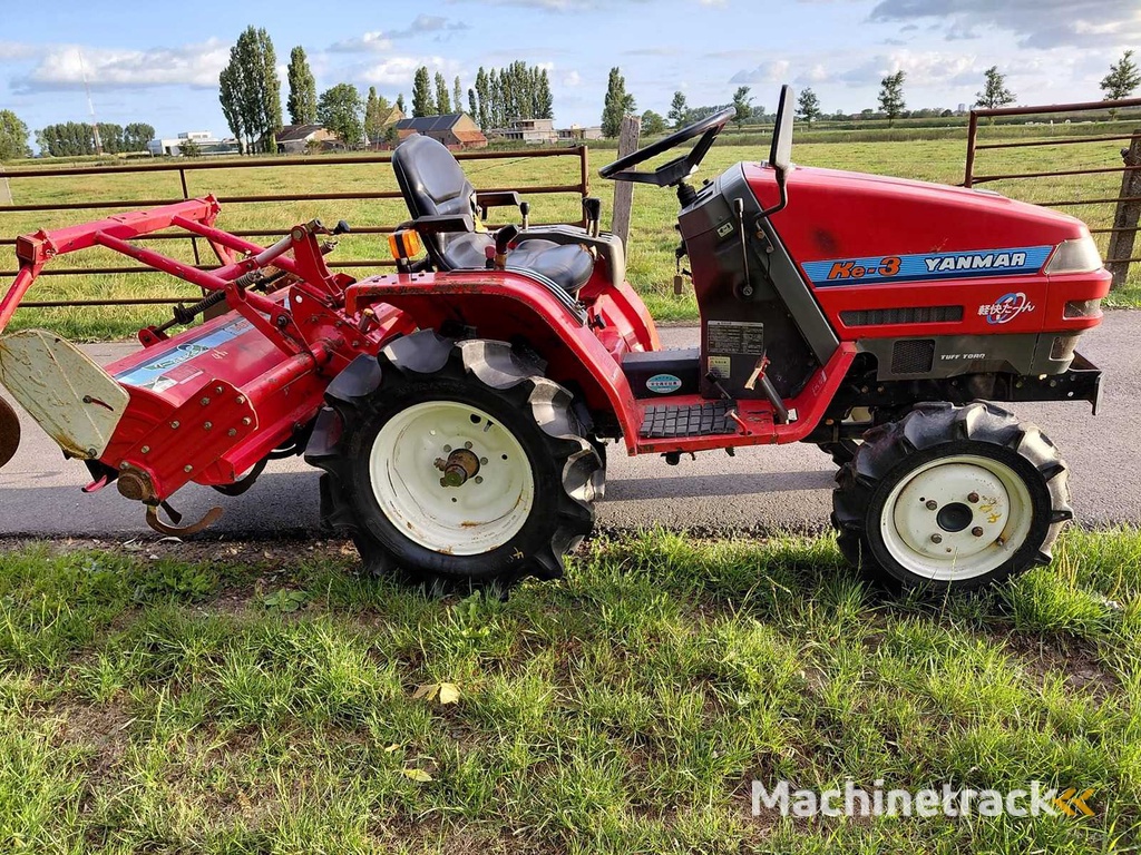 Yanmar - KE-3 - Mini Tractor met frees Yanmar RSZ 1201