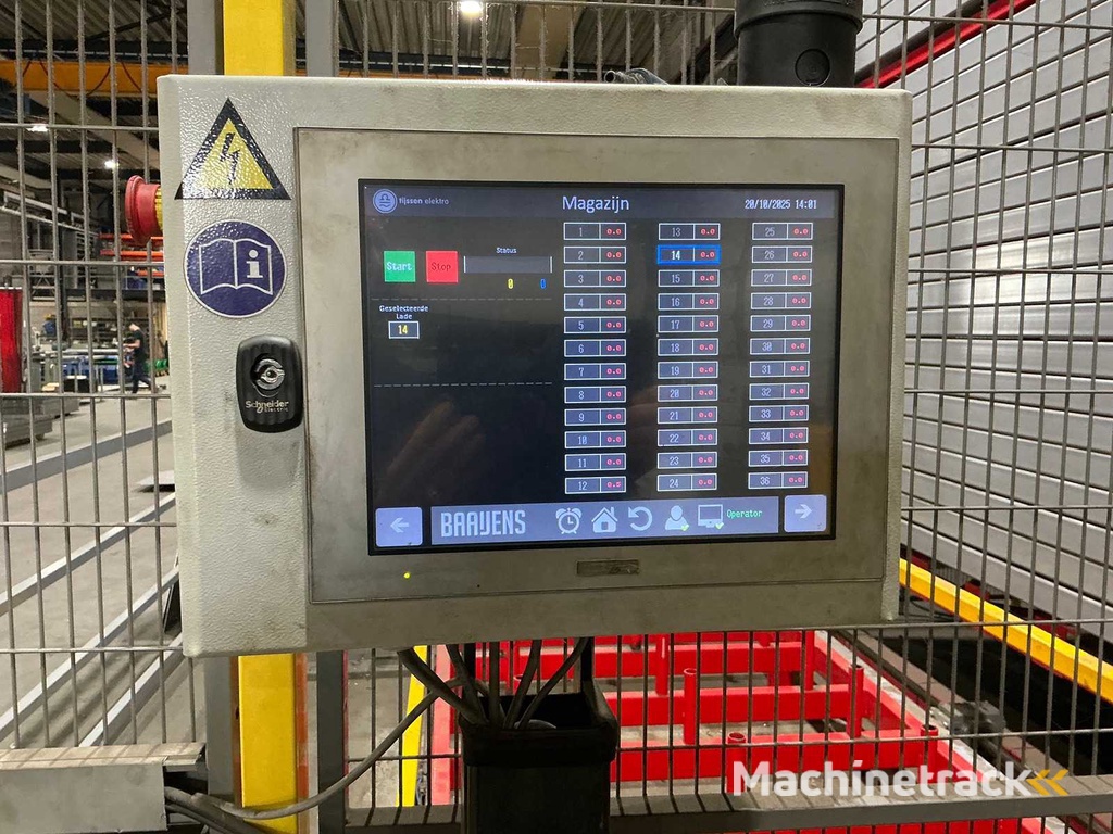 Baaijens - 2019 - Vertical with lift - Paternoster cabinet 36 drawers