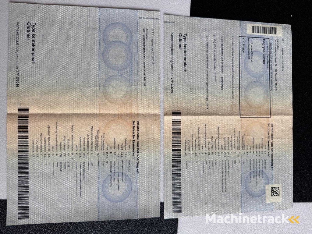 Mercedes - 420 SEC - Car - 1990