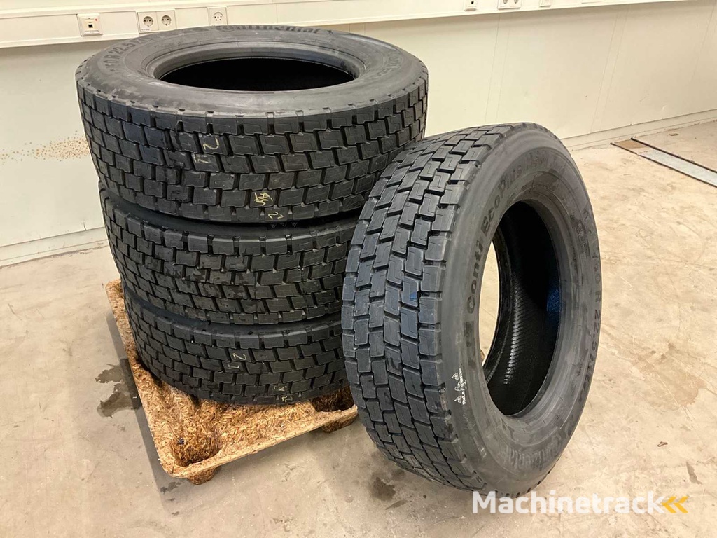 4x 315/60 R22.5 Continental Retread Vrachtwagenband