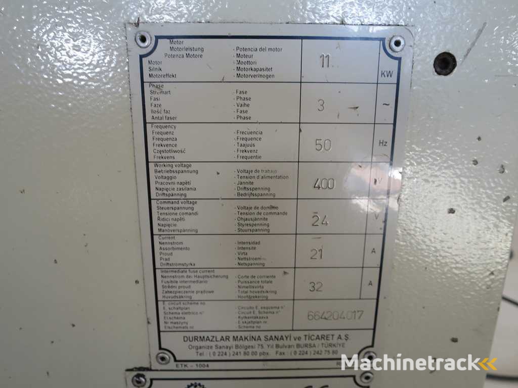 DURMA IW 80 D Lochstanze