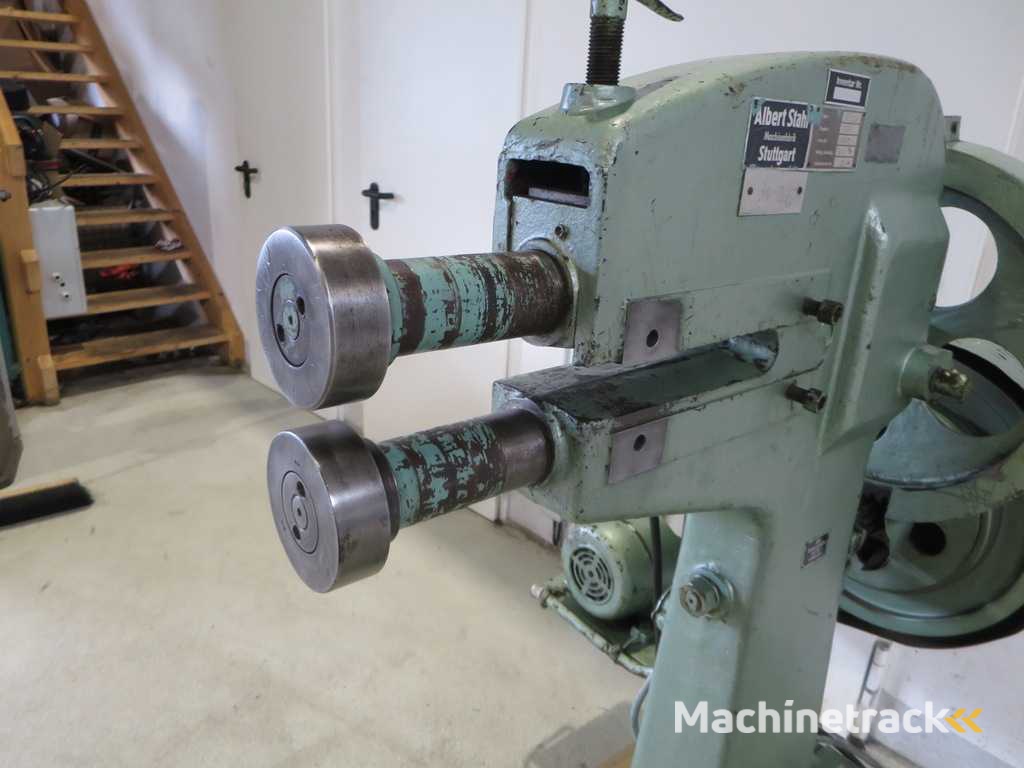 ALBERT STAHL SM 120 Kralen- en flensmachine