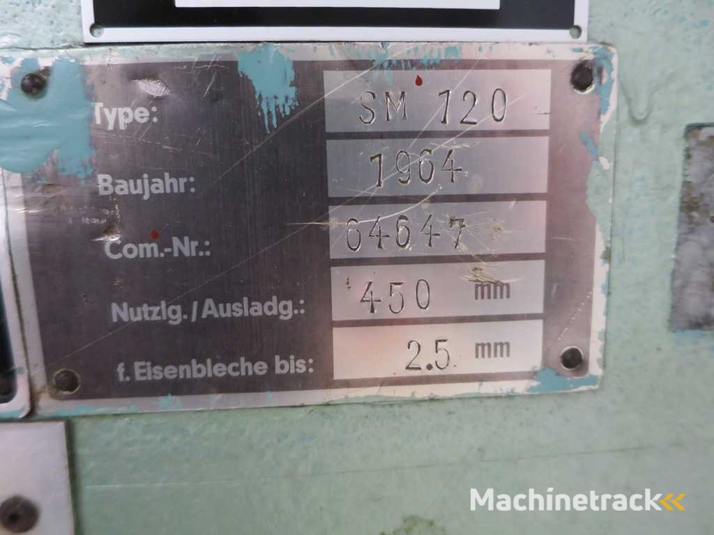 ALBERT STAHL SM 120 Kralen- en flensmachine