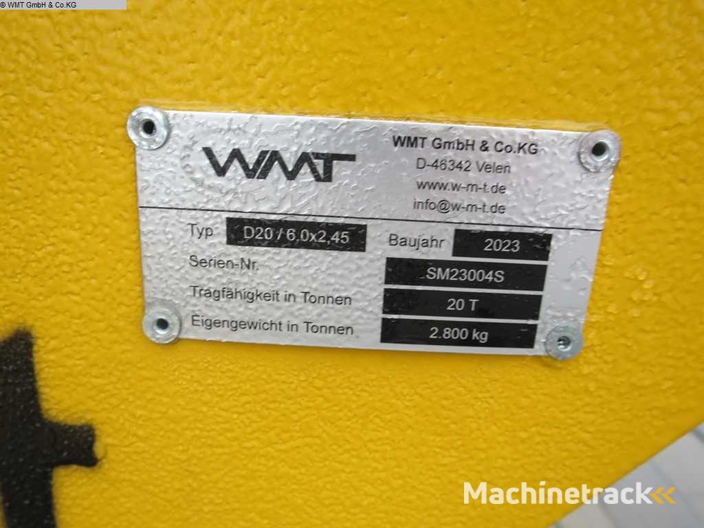 WMT D20 / 6,0X2,45 Heavy Duty Trailer