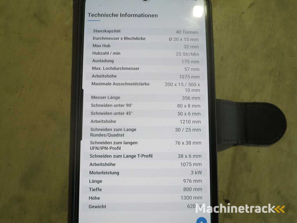 KINGSLAND COMPACT 40 Profiel Stalen Scharen