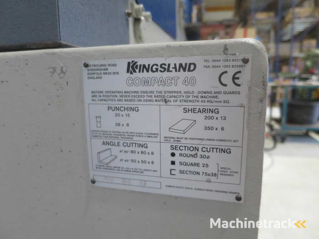 KINGSLAND COMPACT 40 Profiel Stalen Scharen