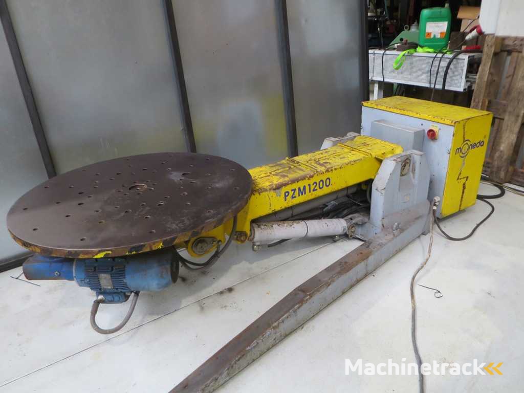 MONEDA PZM 1200 Lasdraaitafel